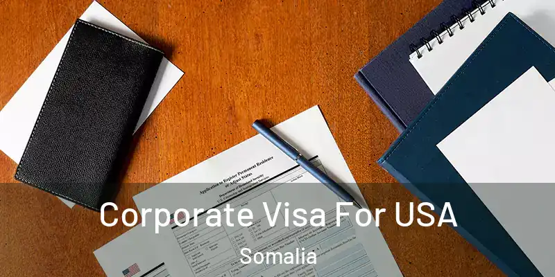  Corporate Visa For USA Somalia